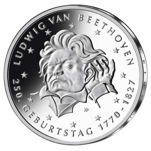 20 Euro Münze Deutschland 250. Geburtstag Beethoven