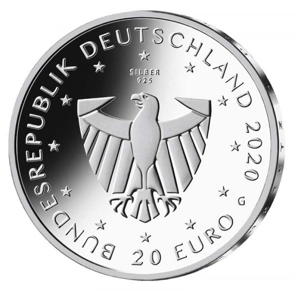 20 Euro Münze Deutschland 900 Jahre Freiburg