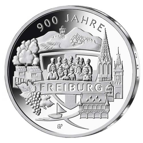 20 Euro Freiburg Münze