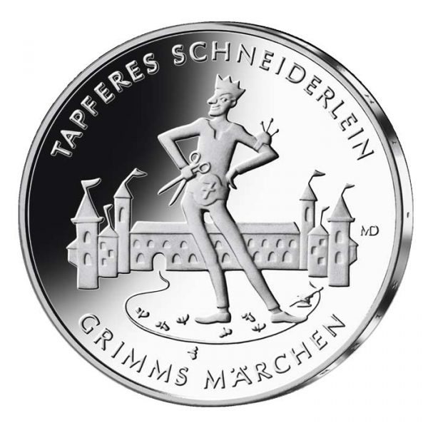 20 Euro Münze Tapferes Schneiderlein