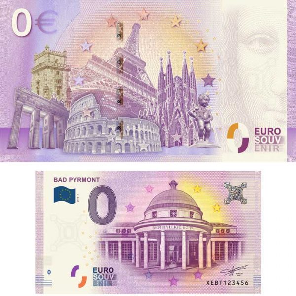 0-Euro-Schein Bad Pyrmont