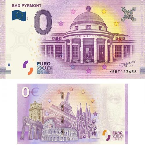 0-Euro-Schein Bad Pyrmont