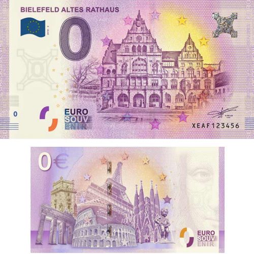 0-Euro-Schein Bielefeld Altes Rathaus