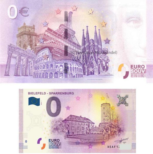 0-Euro-Schein Bielefeld Sparrenburg 2018-1