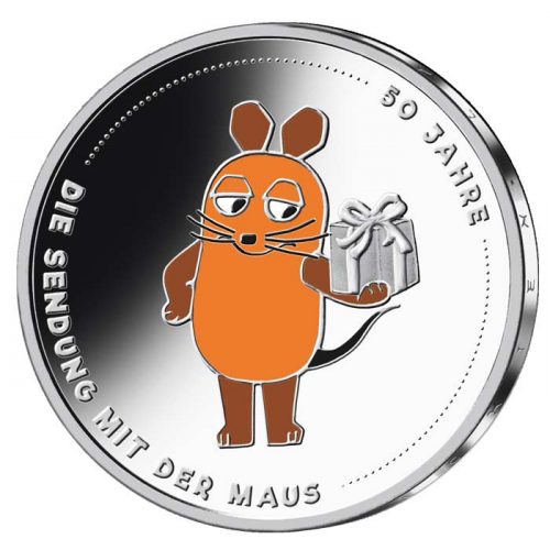 20 Euro Sammlermünze Die Sendung mit der Maus