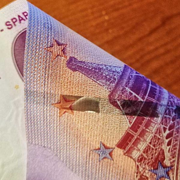 0-Euro-Schein Bielefeld Sparrenburg