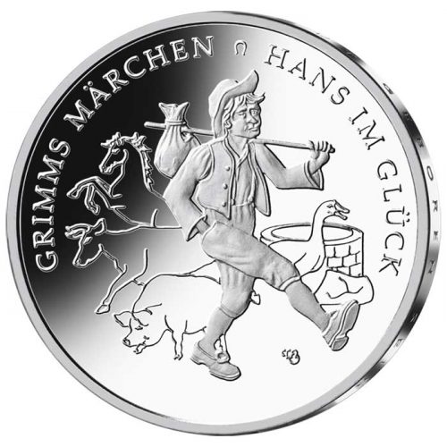 20 Euro Sammlermünze "Hans im Glück - Grimms Märchen"