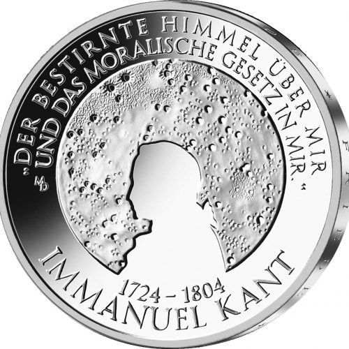 20 Euro 300. Geburtstag Immanuel Kant Münze 2024