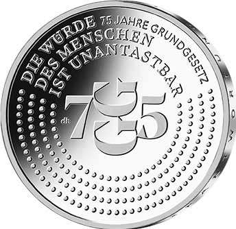 20 Euro Münze Deutschland "75 Jahre Grundgesetz" 2024